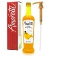 thumbnail image 1 of Amoretti - Banana Beverage Infusion, 94 Servings Per Bottle (750 ml) - Drink Mix & Water Enhancer with Pump for Flavoring Cocktails, Waters, Teas, and other Beverages, Preservative Free, 1 of 2