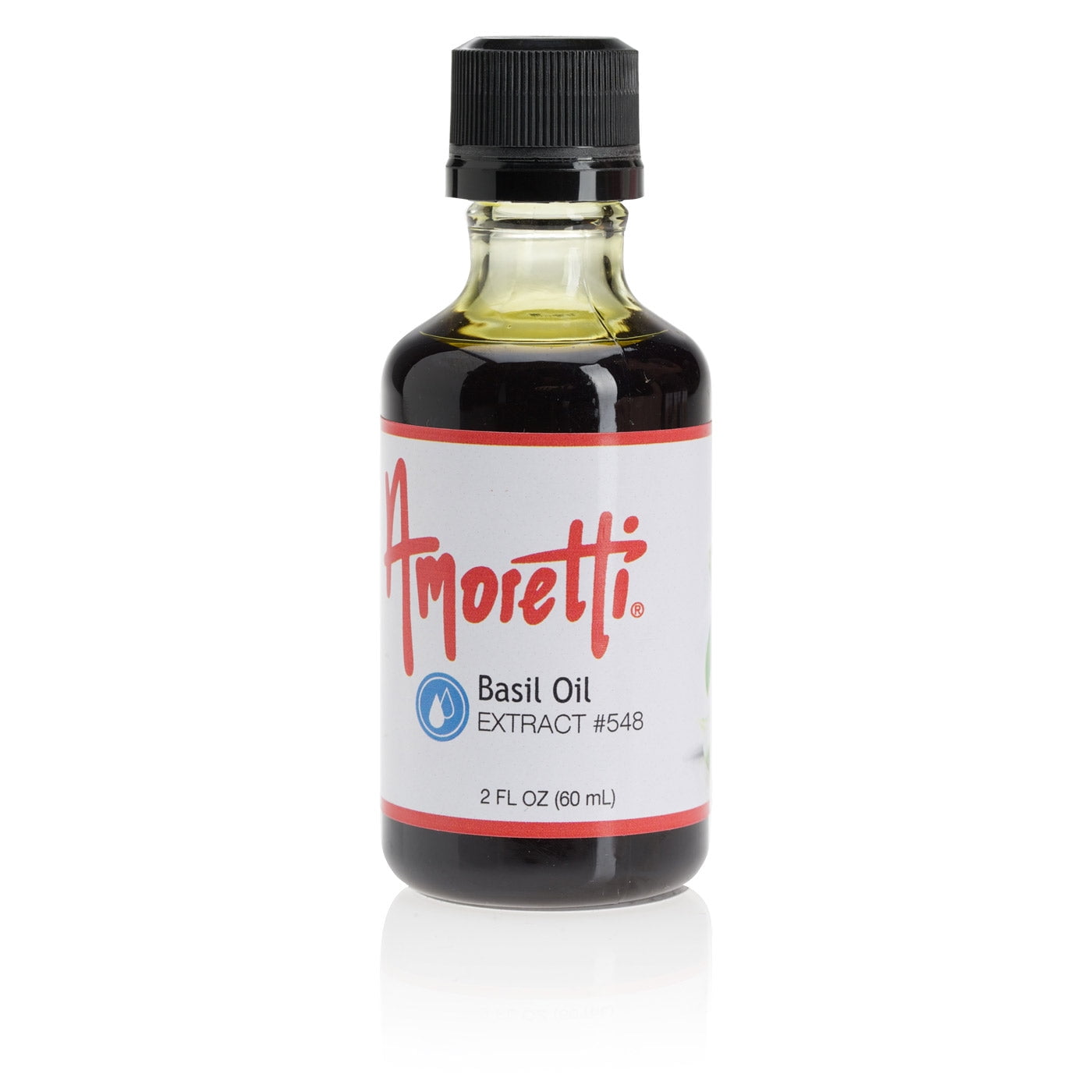 Amoretti Basil Oil Extract Oil Soluble 2 oz Highly