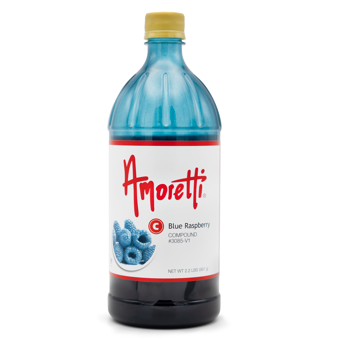 Amoretti - Blue Raspberry Compound Natural Color / 2.2 lbs - Natural ...