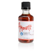 Amoretti - Cumin Oil Extract Oil Soluble 2 oz - Highly Concentrated & Perfect For Pastry or Savory applications, Preservative Free, Vegan, Kosher Pareve, TTB Approved, Non-GMO