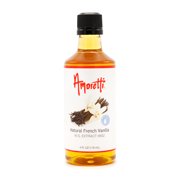 Amoretti - French Vanilla Extract Natural Water Soluble 4 oz - Highly Concentrated & Perfect For Pastry, Savory, Brewing, and more, Preservative Free, Vegan, Kosher Pareve, Keto Friendly