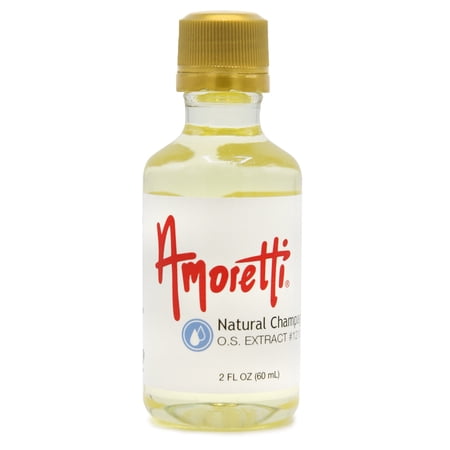 Amoretti - Natural Champagne Extract Oil Soluble 2 oz - Highly Concentrated & Perfect For Pastry or Savory applications, Preservative Free, Vegan, Kosher Pareve, TTB Approved, Non-GMO