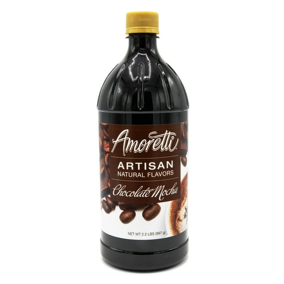 Amoretti - Natural Chocolate Mocha Artisan Flavor Paste 2.2 lbs - Perfect For Pastry, Savory, Brewing, and more, Preservative Free, Gluten Free, Kosher Pareve, No Artificial Sweeteners, Concentrated