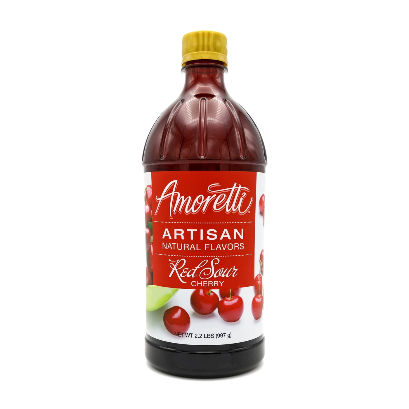 Amoretti Red Sour Cherry Paste for Office Kitchens - 2.2 lbs - Walmart ...