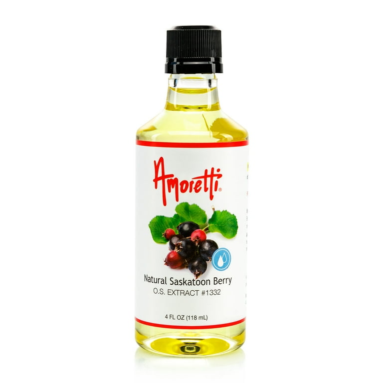Amoretti - Natural Saskatoon Berry Extract Oil Soluble 4 oz
