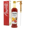 thumbnail image 1 of Amoretti - Passion-Orange-Guava Beverage Infusion, 94 Servings Per Bottle (750 ml) - Drink Mix & Water Enhancer with Pump for Flavoring Cocktails, Waters, Teas, and other Beverages, Preservative Free, 1 of 2