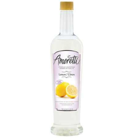 Amoretti Premium Sugar Free Lemon Flavoring (750mL)