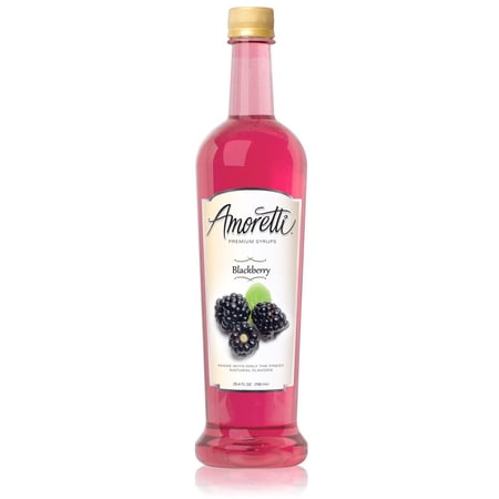 Amoretti Premium Syrup, Blackberry, 25.4 Ounce