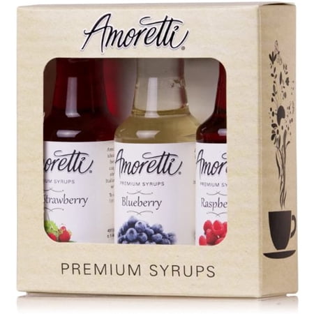 Amoretti Premium Syrups Berry 3 Pack (50Ml)