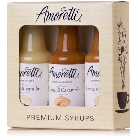 Amoretti Premium Syrups Creamy Classic 3 Pack (50Ml)