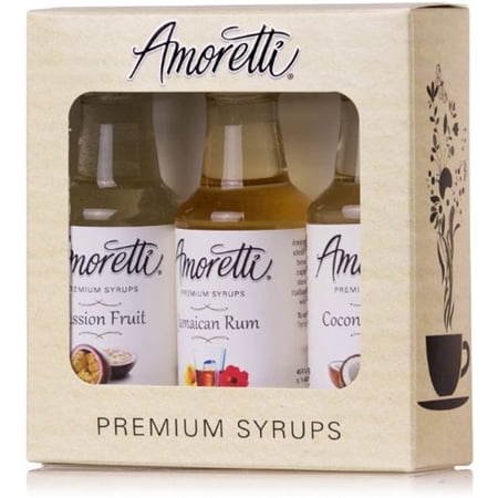 Amoretti Premium Syrups Tropical 3 Pack (50Ml)