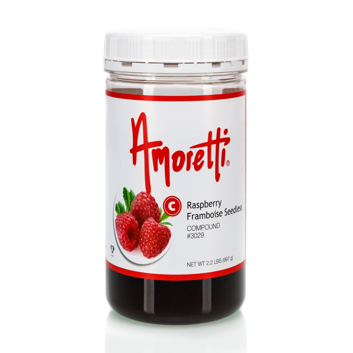 Amoretti - Raspberry Framboise Compound 2.2 lbs - Natural Flavors ...