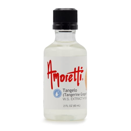 Amoretti - Tangelo (Tangerine Grapefruit) Extract Water Soluble 2 oz - Highly Concentrated & Perfect For Pastry, Savory, Brewing, and more, Preservative Free, Vegan, Kosher Pareve, Keto Friendly