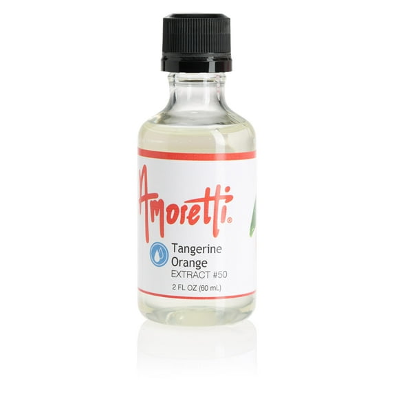 Amoretti - Tangerine Orange Extract Water Soluble 6.5 lbs - Highly Concentrated & Perfect For Pastry, Savory, Brewing, and more, Preservative Free, Vegan, Kosher Pareve, Keto Friendly