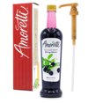 thumbnail image 1 of Amoretti - Wild Huckleberry Beverage Infusion, 94 Servings Per Bottle (750 ml) - Drink Mix & Water Enhancer with Pump for Flavoring Cocktails, Waters, Teas, and other Beverages, Preservative Free, 1 of 2