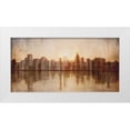 thumbnail image 1 of Amori 18x11 White Modern Wood Framed Museum Art Print Titled - Skyline, 1 of 4