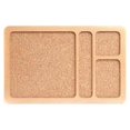 thumbnail image 1 of Amorim Cork Composites Korko Selection Sofa Surfer Cork Tray for Meals Beech, 1 of 1