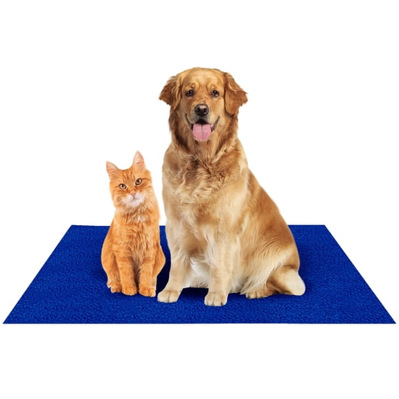 Amorite Washable Pee Mat for Dogs, Reusable & Waterproof Mat for Potty Training for Dogs & Cats, 100x70 CM, Royal Blue