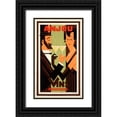 thumbnail image 1 of Amoro, H. 16x24 Black Ornate Wood Framed with Double Matting Museum Art Print Titled - Anjou Vins, 1 of 4