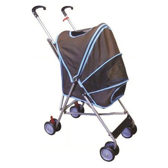 AmorosO 6146 Pet Strollers - Turquoise with Brown