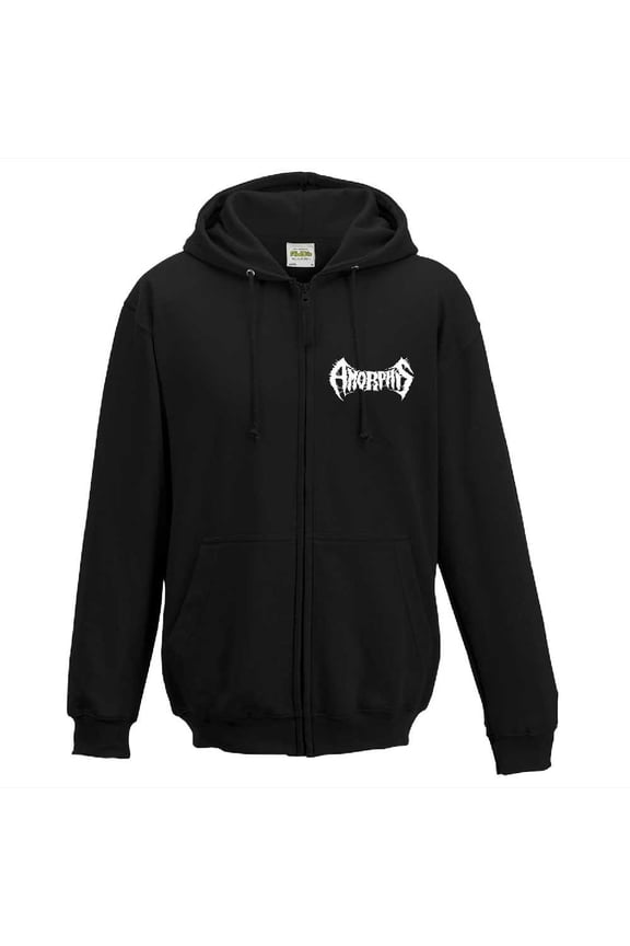 Amorphis Logo Bear Zip Hoodie Sweatshirt