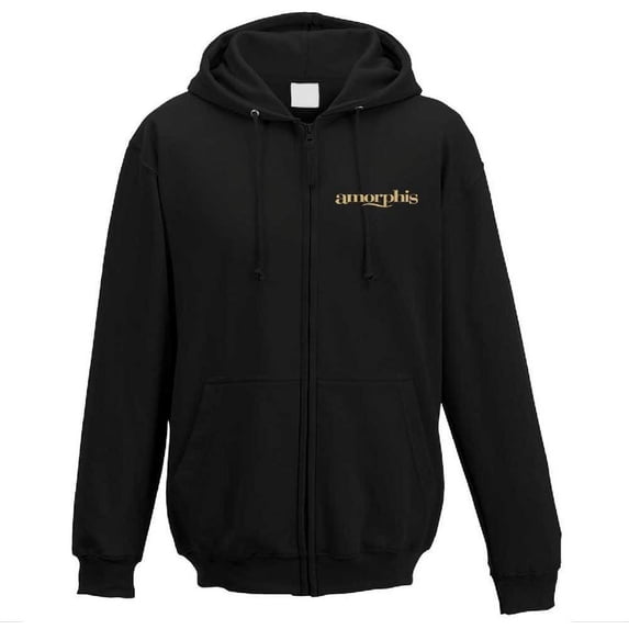 Amorphis Logo Rotonde Zip Hoodie Sweatshirt