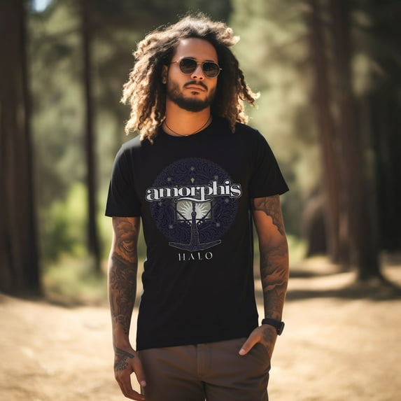 Amorphis Men's Halo T-Shirt Black Large | Officially Licensed Merchandise
