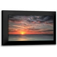 thumbnail image 1 of Amoruso, Robert J. 24x17 Black Modern Framed Museum Art Print Titled - Atlantic Sunrise No. 9, 1 of 5