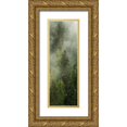 thumbnail image 1 of Amos, Andy 11x24 Gold Ornate Wood Framed with Double Matting Museum Art Print Titled - Smoky Forest Panel I, 1 of 4
