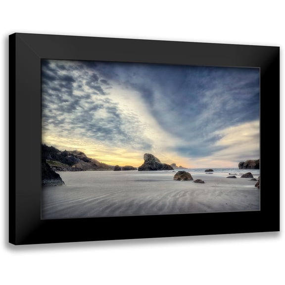 Amos, Andy 14x11 Black Modern Framed Museum Art Print Titled - Low Tide