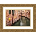 thumbnail image 1 of Amos, Andy 18x13 Gold Ornate Wood Framed with Double Matting Museum Art Print Titled - Venice Twilight, 1 of 4