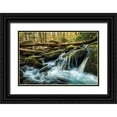 thumbnail image 1 of Amos, Andy 24x17 Black Ornate Wood Framed with Double Matting Museum Art Print Titled - Sticks and Stones, 1 of 4