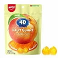 thumbnail image 1 of Amos Fruit Burst Peach Gummy Candy, Soft and Juicy, 6 oz Peg Bag (Pack of 12), 1 of 3
