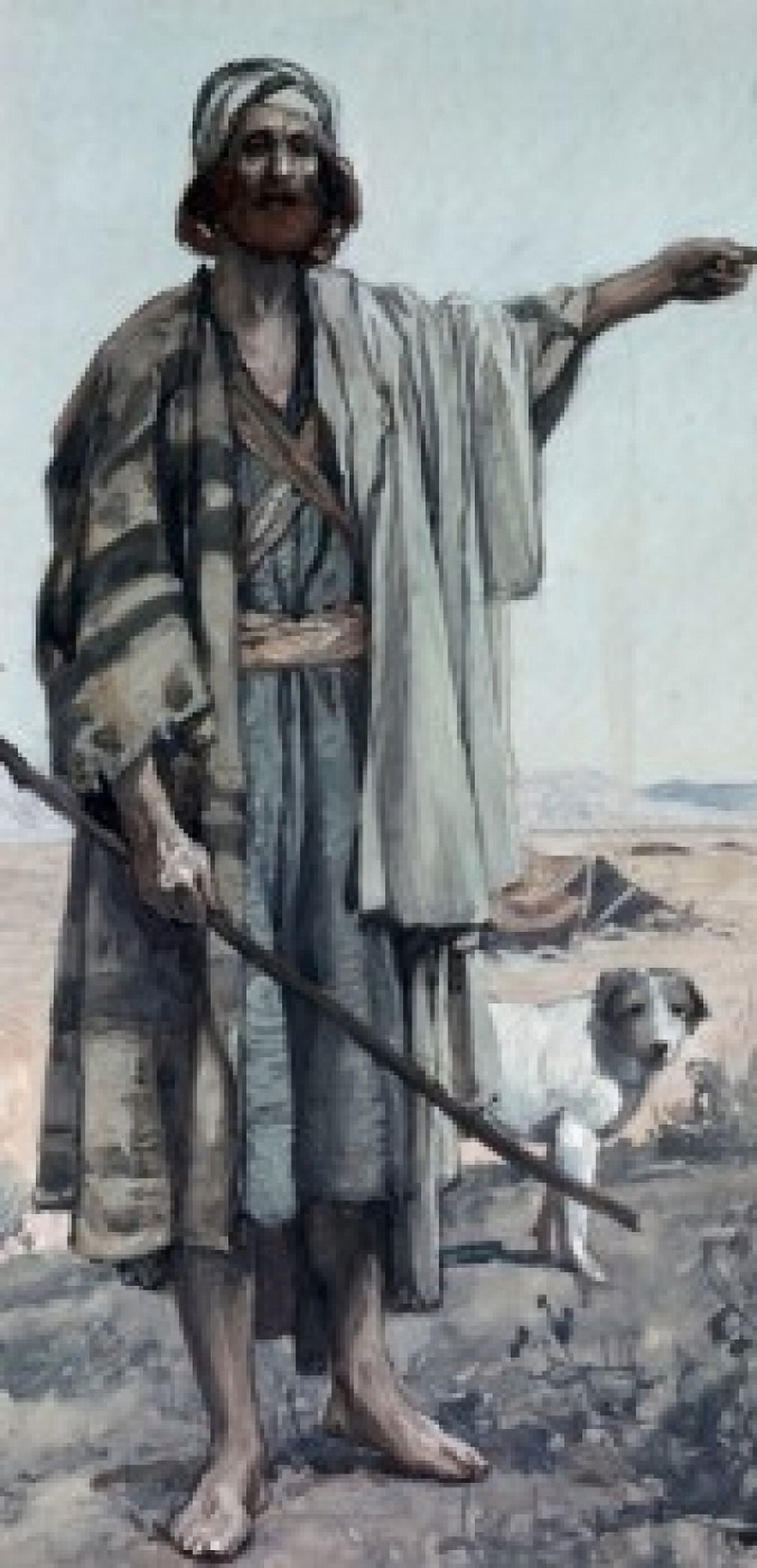 Amos James Tissot (1836-1902 French) Jewish Museum New York USA Canvas Art - James Tissot (24 x 36)