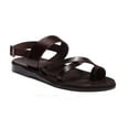 thumbnail image 1 of Amos - Leather Ankle Strap Flat Sandal - Mens Sandals, 1 of 6