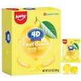 thumbnail image 1 of Amos 4D Gummy Lemon Burst Gummies, Gluten-Free Shareable Pack 8.47 oz (1 Pack), 1 of 6