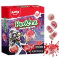 thumbnail image 1 of Amos Peelerz Gummy Body Parts, Raspberry & Strawberry Peelable Gummies Halloween Candy 8.47 oz (1 Pack), 1 of 7