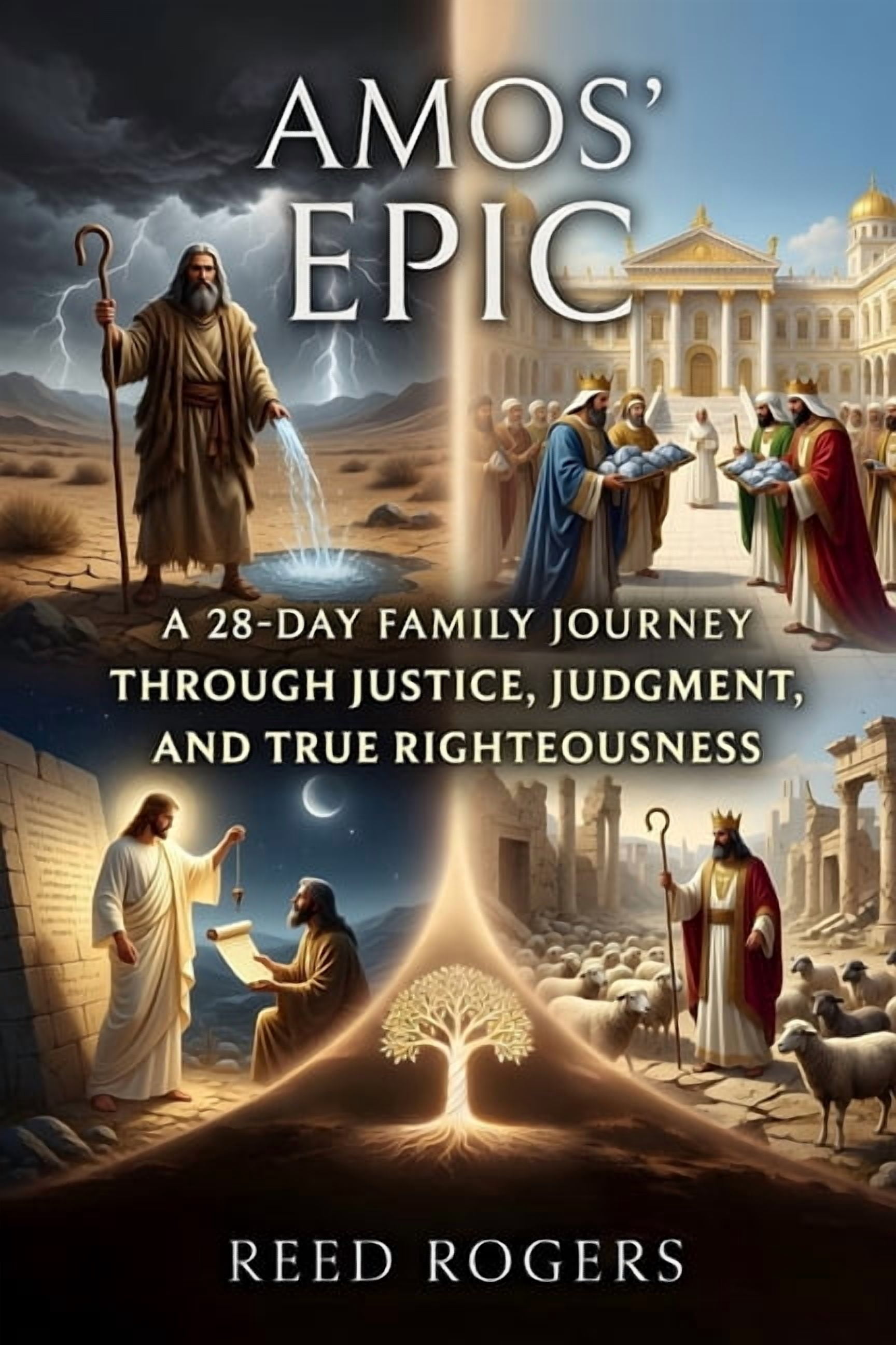 Amos's Epic: A 28-Day Family Journey Through Justice, Judgment, and True Righteousness, (Paperback)