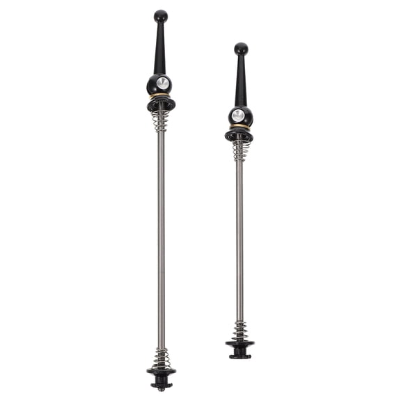Amosfun 1 Pair Quick Release Skewers Front and Rear Hub Black High Strength Replacement Parts