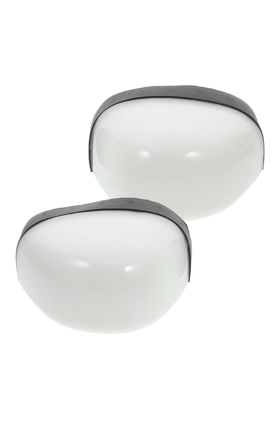 1Pair Comfortable White Toe Guards for Work Shoes Compliant with Safety Standards