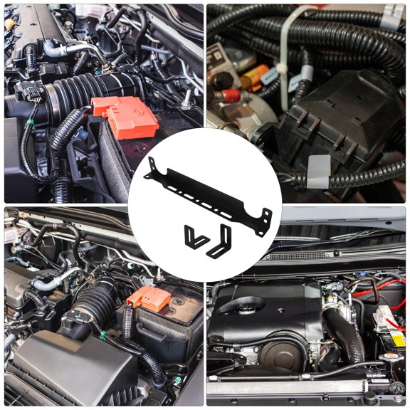 Amosfun 1 Set Car Oil Cooler Bracket Mounting Support Long Bracket for Engine