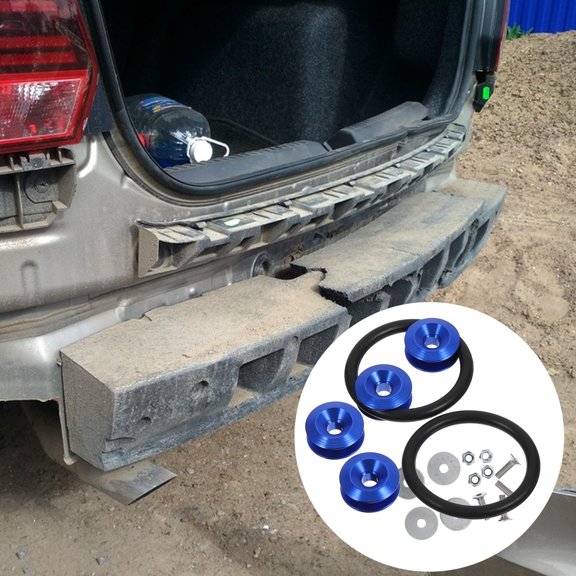 Amosfun Quick Release Car Bumper Fastener Kit, Aluminum Alloy, , Easy Installation, 1 Set