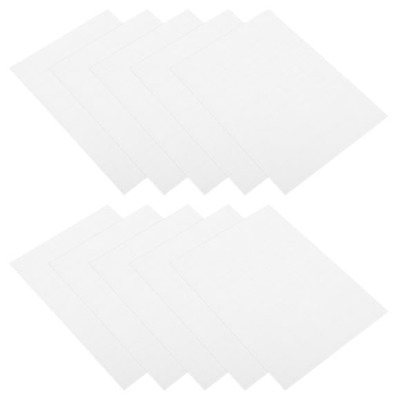 Amosfun 100 Sheets Self Laminating Film Transparent With Scratch Resistance For Business Home Users