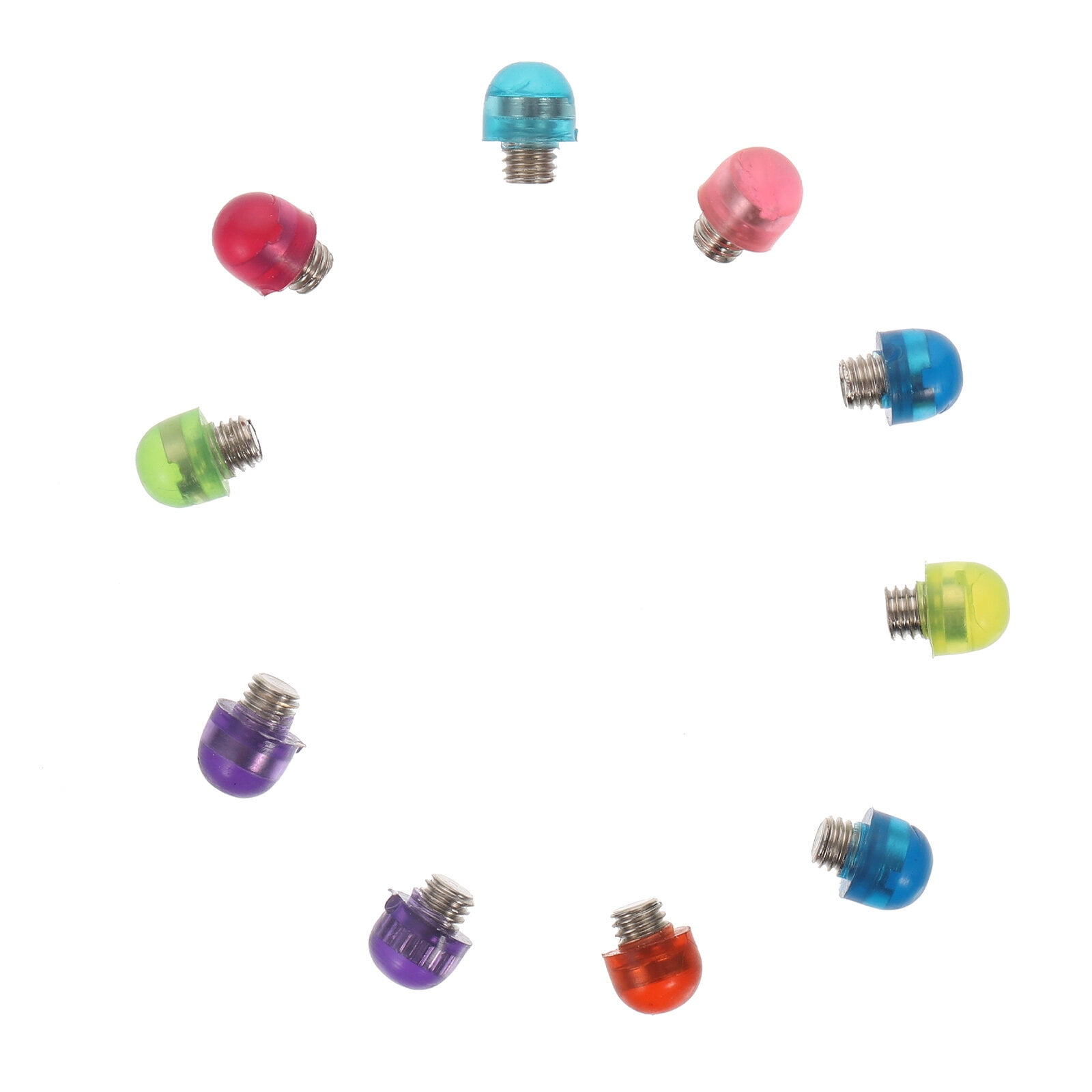 Amosfun 25 Stück Lotteriekugeln 40mm Rot - Plastikkugeln Für Verlosungen & Partyspiele