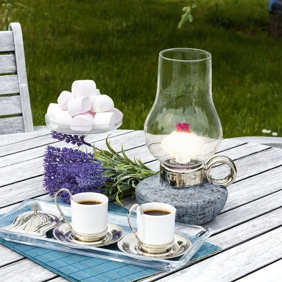 Amosfun Propane Lanterns Cotton Oil Lamp Wicks 10Pcs for Backyard Gatherings