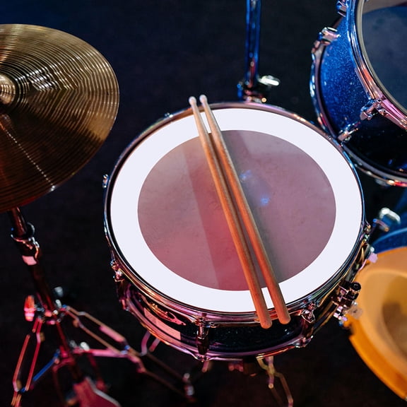 Amosfun 12pcs Drum Head Dampening Rings 12 13 14 16 Inch Sound Control Set