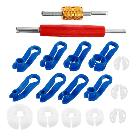 Amosfun 16Pcs Filter Removal Tool Set Multi Plastic Line Disconnect Tools for Car Maintenance