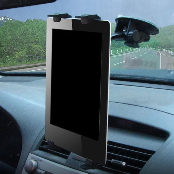 Amosfun Laptop Mount For Vehicle Car Tablet PC Bracket Black ABS 360 Degree Rotation Daily Use 1Pcs Back to School