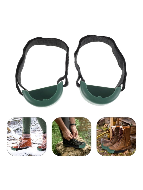 1Pair Safety Shoe Caps Green Toe Protector for Work Boots Foot Guard Lightweight Comfort Boost