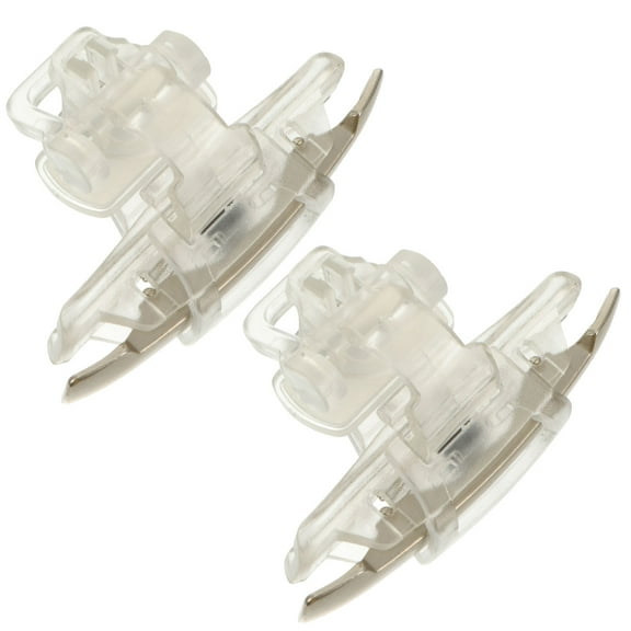 Amosfun Transparent ABS Mobile Game Controller for Phone, 1 Pair, Ergonomic Design for Enhanced Gaming